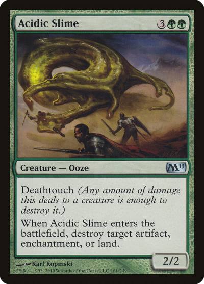 Acidic Slime M11-161 Magic 2011 Magic card