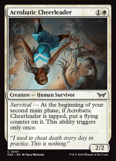 Acrobatic Cheerleader DSK-1 Duskmourn: House of Horror Magic card