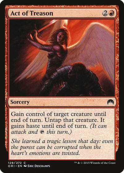 Act of Treason ORI-129 Magic Origins Magic card