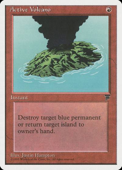 Active Volcano CHR-43 Chronicles Magic card