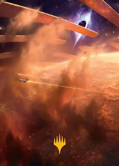 Adagia, Windswept Bastion // Adagia, Windswept Bastion AEOE-29 Edge of Eternities Art Series Magic card