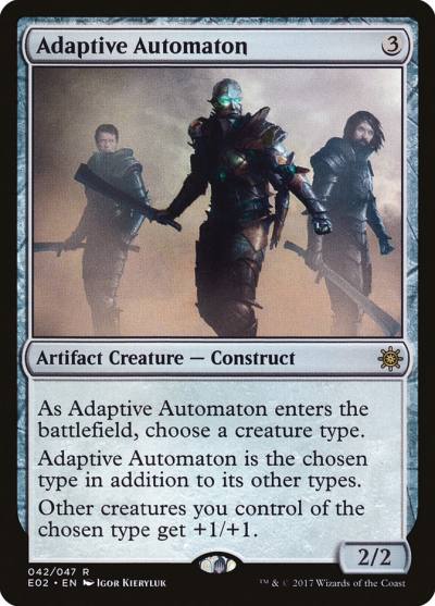 Adaptive Automaton E02-42 Explorers of Ixalan Magic card