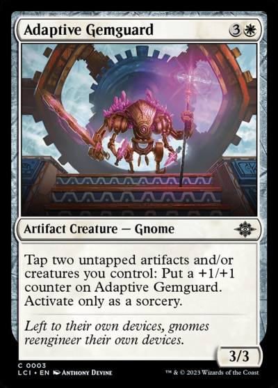 Adaptive Gemguard LCI-3 The Lost Caverns of Ixalan Magic card
