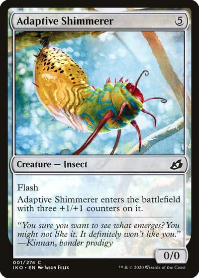 Adaptive Shimmerer 1 Ikoria: Lair of Behemoths Magic card