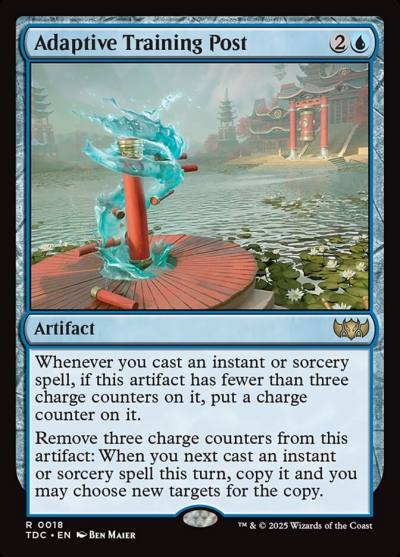 Adaptive Training Post TDC-18 Tarkir: Dragonstorm Commander Magic card