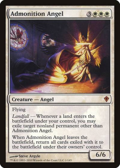 Admonition Angel WWK-1 Worldwake Magic card