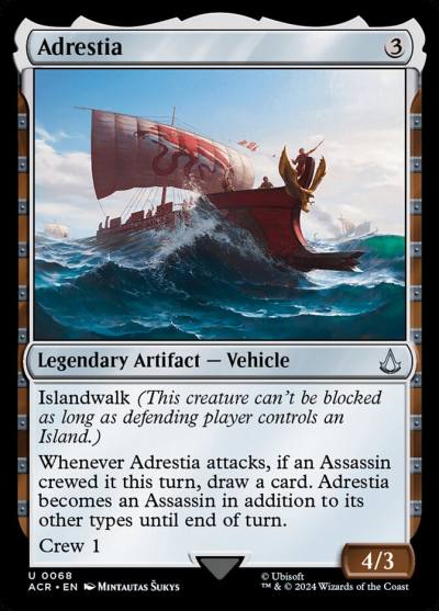 Adrestia ACR-68 Assassin's Creed Magic card