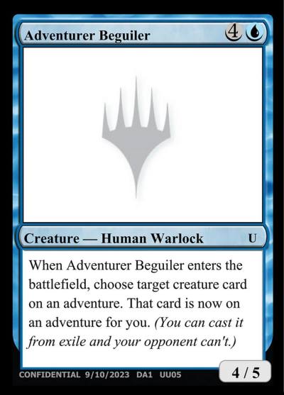 Adventurer Beguiler UU05 Unknown Event Magic card