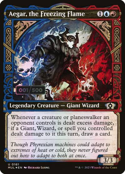 Aegar, the Freezing Flame MUL-161Z Multiverse Legends Magic card