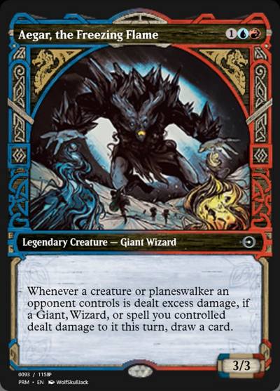 Aegar, the Freezing Flame PRM-88386 Magic Online Promos Magic card