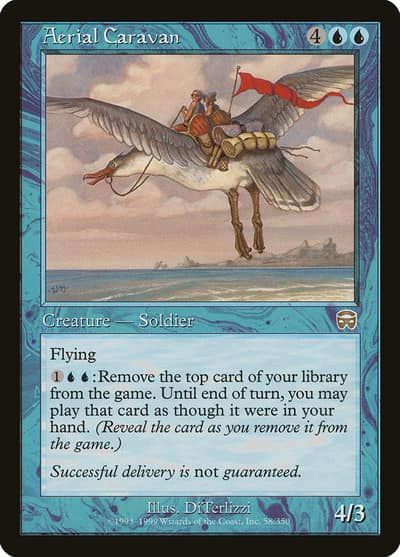 Aerial Caravan 58 Mercadian Masques Magic card