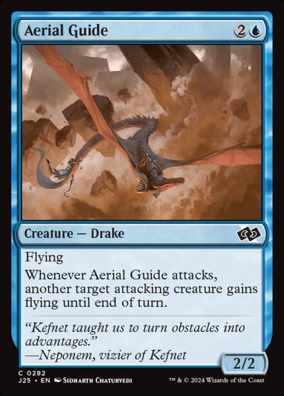 Aerial Guide J25-282 Foundations Jumpstart Magic card