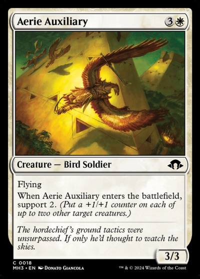Aerie Auxiliary MH3-18 Modern Horizons 3 Magic card