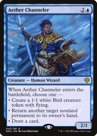 Aether Channeler DMU-42 Dominaria United Magic card