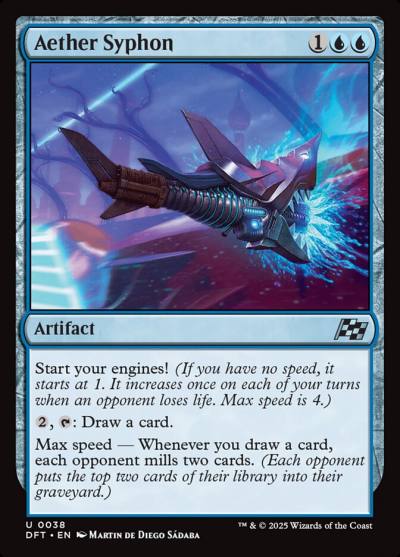 Aether Syphon DFT-38 Aetherdrift Magic card