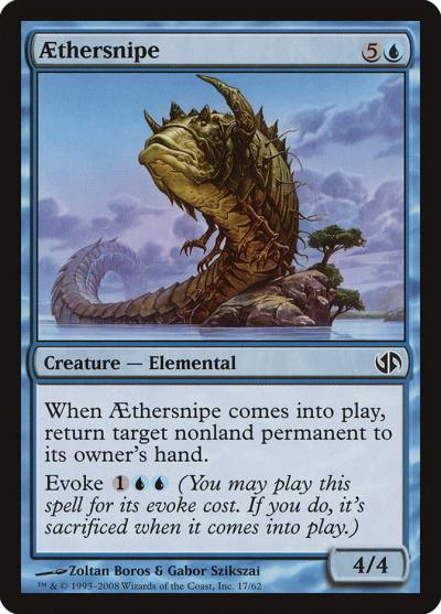 Aethersnipe DD2-17 Duel Decks: Jace vs. Chandra Magic card