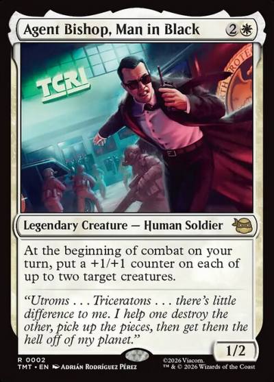 Agent Bishop, Man in Black