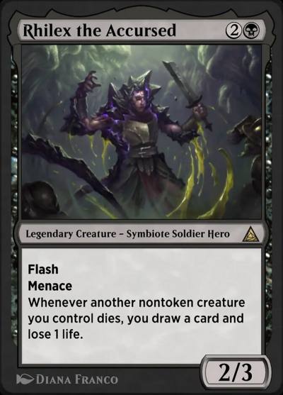 Agent Venom OM1-66 Through the Omenpaths Magic card