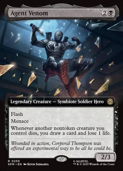 Agent Venom SPM-255 Marvel's Spider-Man Magic card