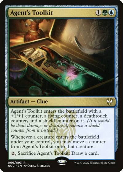 Agent's Toolkit NCC-66 New Capenna Commander Magic card