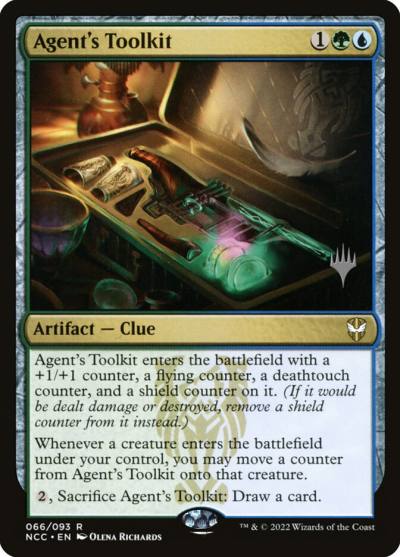 Agent's Toolkit PNCC-66P New Capenna Commander Promos Magic card