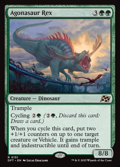 Agonasaur Rex DFT-151 Aetherdrift Magic card