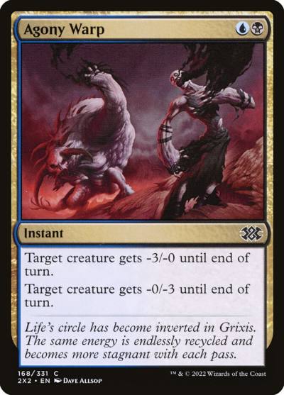 Agony Warp 2X2-168 Double Masters 2022 Magic card