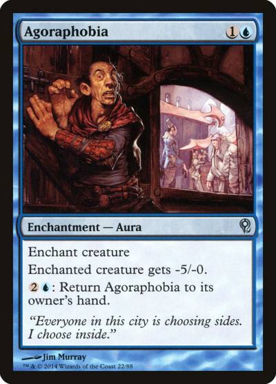 Agoraphobia DDM-22 Duel Decks: Jace vs. Vraska Magic card