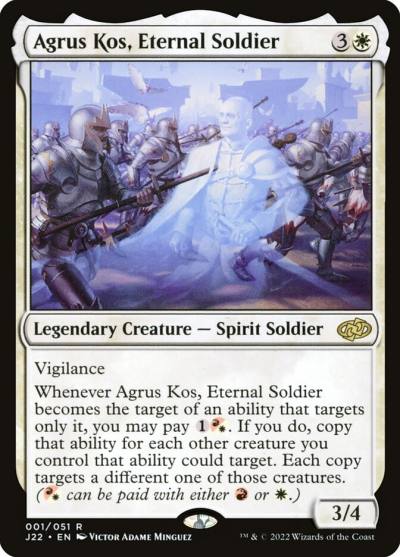 Agrus Kos, Eternal Soldier 1 Jumpstart 2022 Magic card