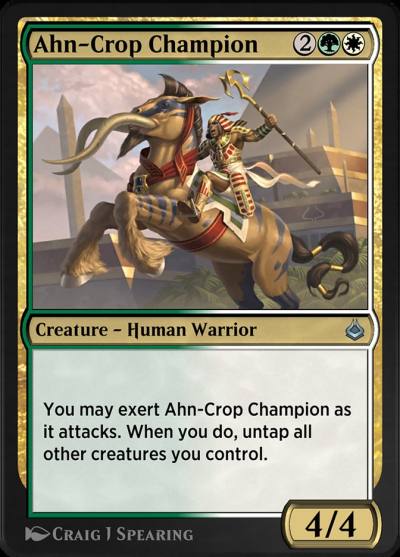 Ahn-Crop Champion AKR-226 Amonkhet Remastered Magic card