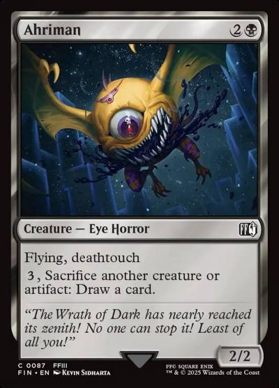 Ahriman 87 Final Fantasy Magic card