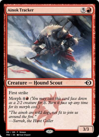 Ainok Tracker PRM-55779 Magic Online Promos Magic card