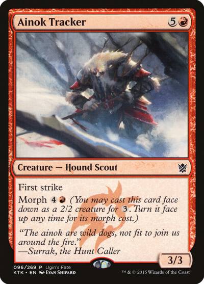 Ainok Tracker UGIN-96 Ugin's Fate Magic card