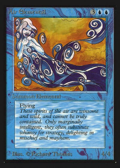 Air Elemental CED-47 Collectors' Edition Magic card