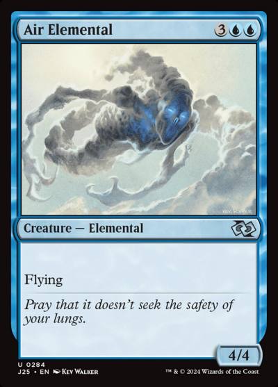 Air Elemental 284 Foundations Jumpstart Magic card