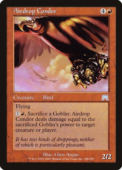 Airdrop Condor 186 Onslaught Magic card