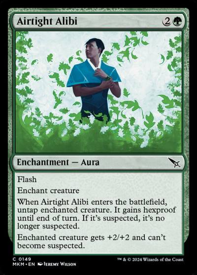 Airtight Alibi MKM-149 Murders at Karlov Manor Magic card