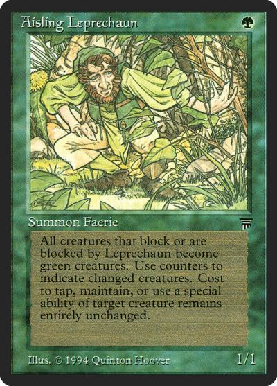 Aisling Leprechaun LEG-173 Legends Magic card