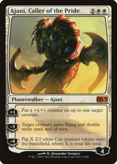 Ajani, Caller of the Pride M13-1 Magic 2013 Magic card