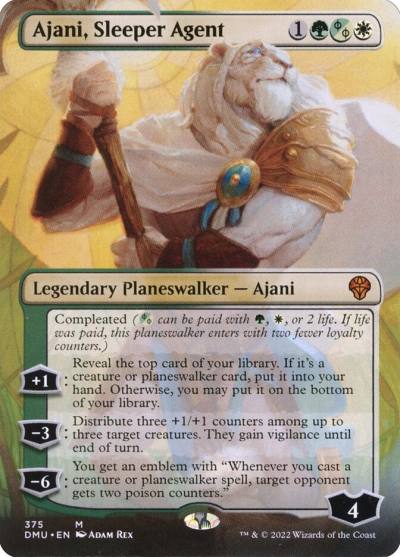 Ajani, Sleeper Agent DMU-375 Dominaria United Magic card