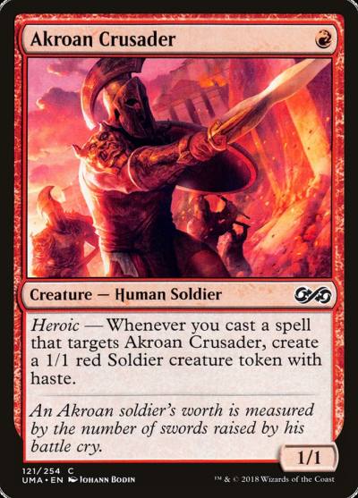Akroan Crusader UMA-121 Ultimate Masters Magic card