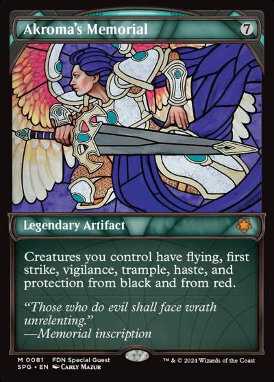 Akroma's Memorial SPG-81 Special Guests Magic card