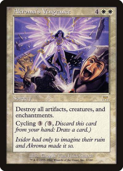 Akroma's Vengeance ONS-2 Onslaught Magic card