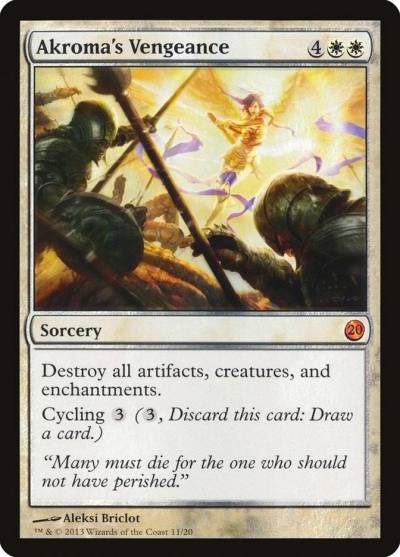 Akroma's Vengeance V13-11 From the Vault: Twenty Magic card