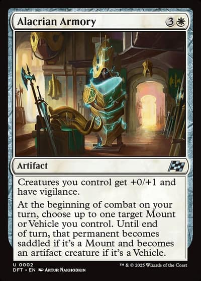 Alacrian Armory DFT-2 Aetherdrift Magic card