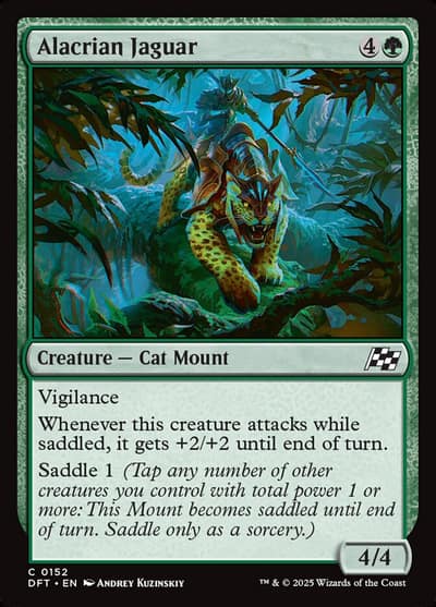 Alacrian Jaguar 152 Aetherdrift Magic card