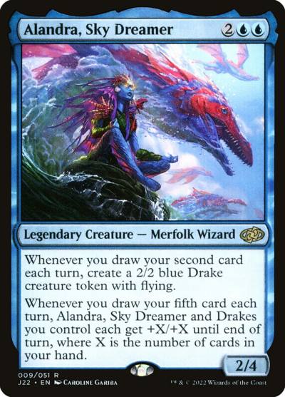 Alandra, Sky Dreamer J22-9 Jumpstart 2022 Magic card