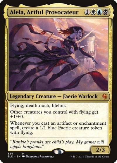 Alela, Artful Provocateur ELD-324 Throne of Eldraine Magic card