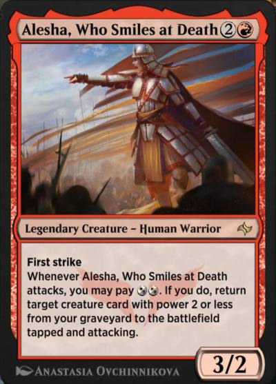 Alesha, Who Smiles at Death EA1-8 Explorer Anthology 1 Magic card