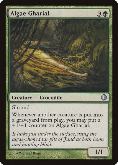 Algae Gharial ALA-123 Shards of Alara Magic card